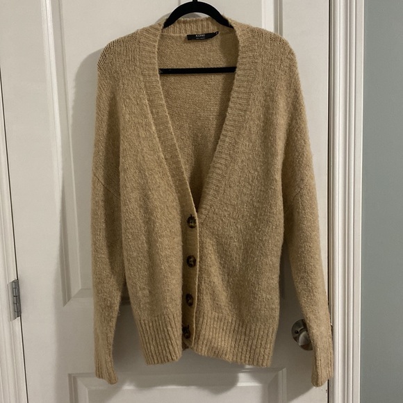 Simons Sweaters - Oversized Camel Cardigan
